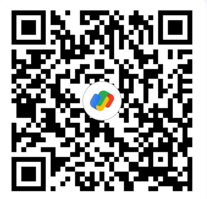 QR code for crowdfunding donation